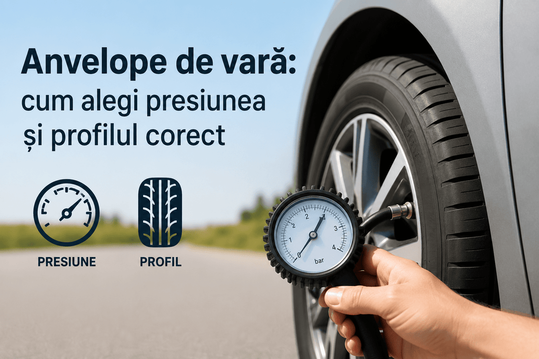 Anvelope de vară: cum alegi presiunea și profilul corect - revizieautomoto.ro