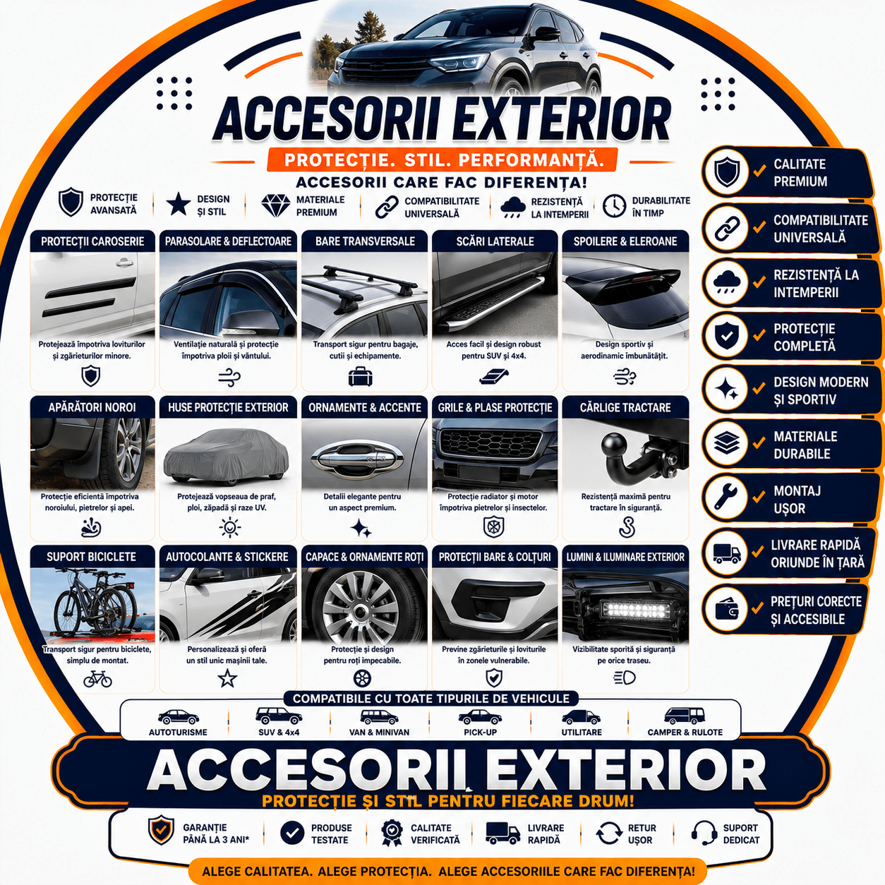 Accesorii exterior - revizieautomoto.ro