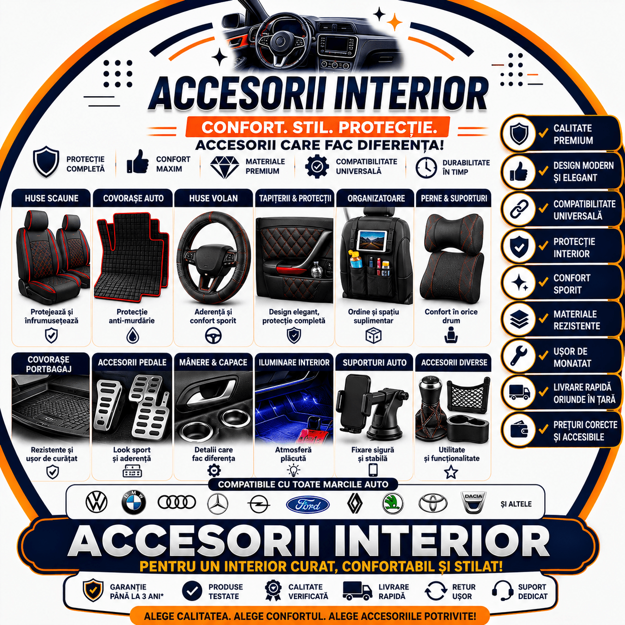 Accesorii interior - revizieautomoto.ro