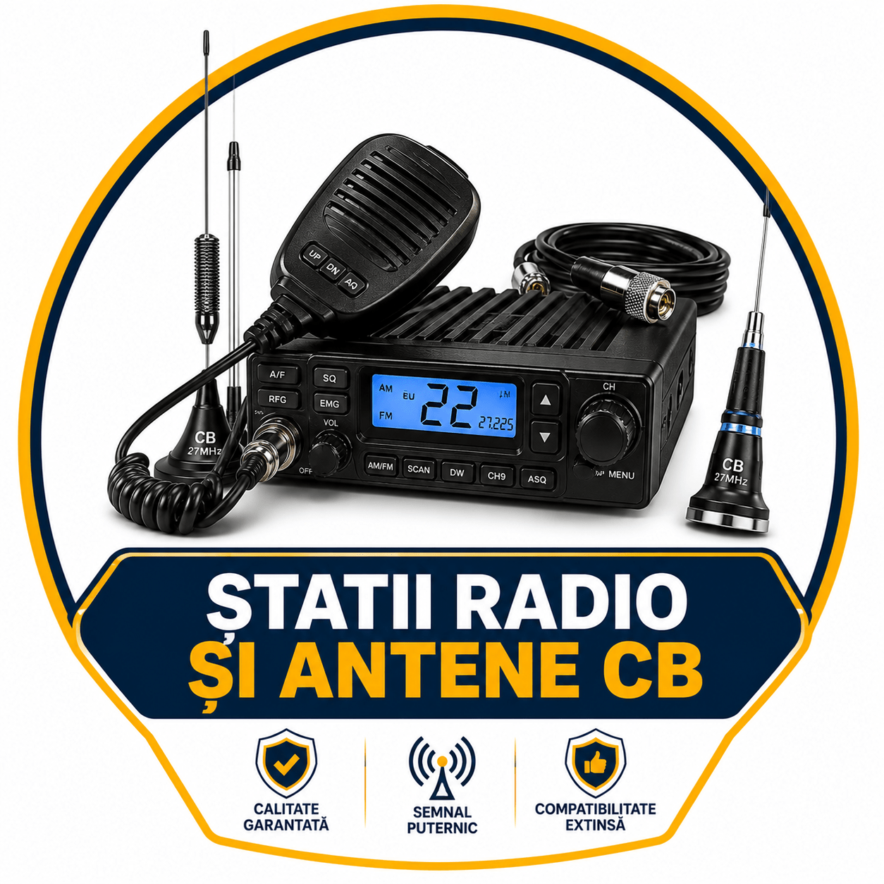 Statii radio Si antene CB - revizieautomoto.ro