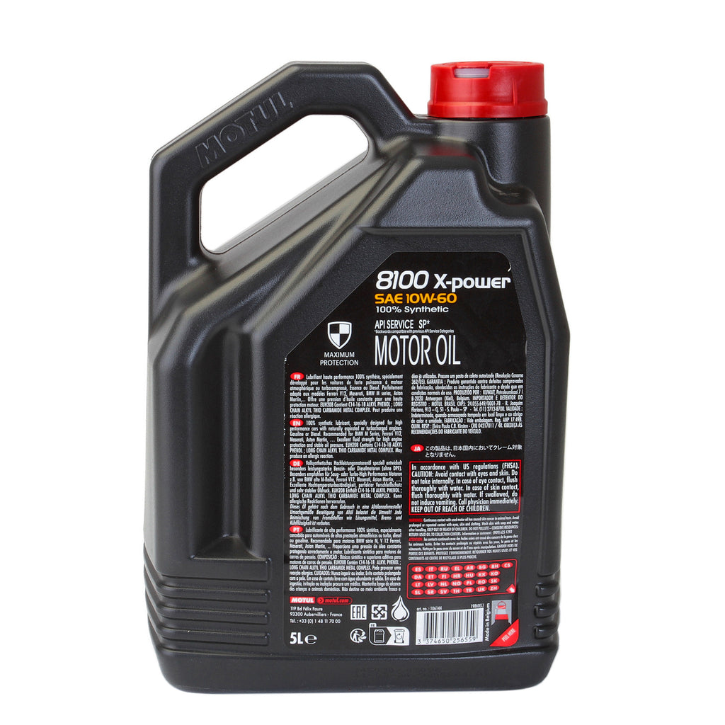 Ulei motor Motul 8100 X-POWER 10W60 5L - 106144