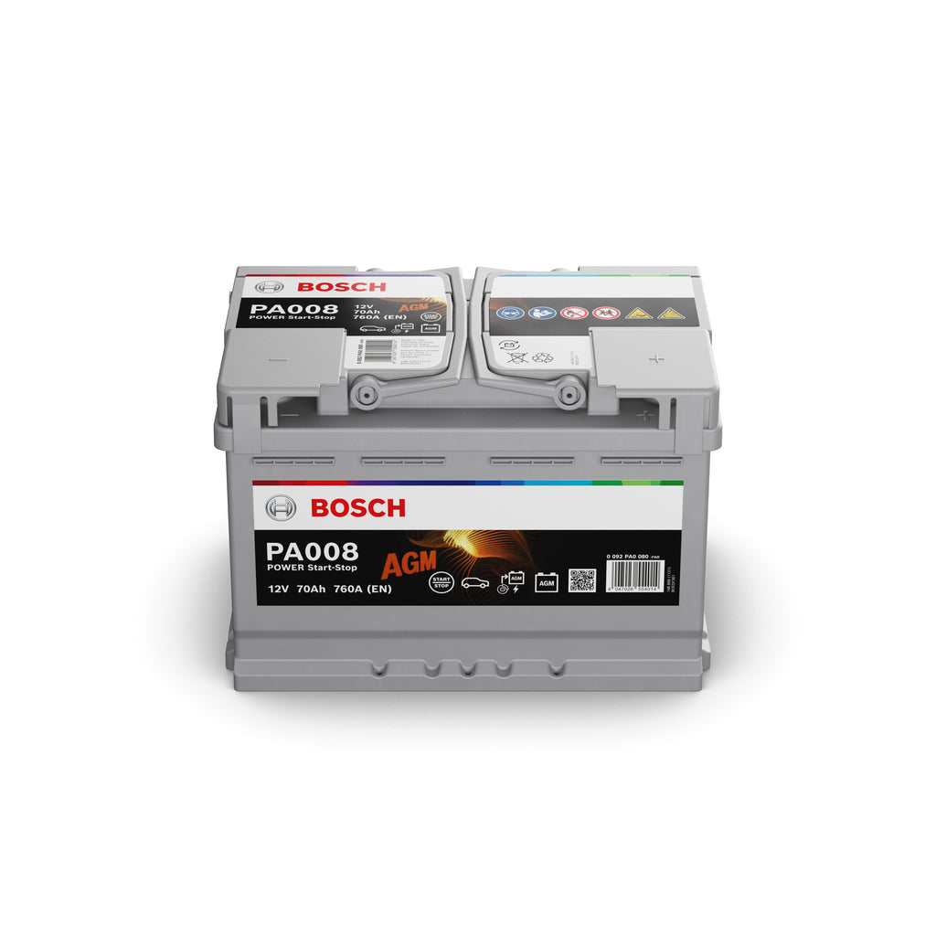 BOSCH Power AGM 12V 70Ah (760A, 278x175x190)