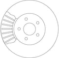 Disc frana DF4147 TRW