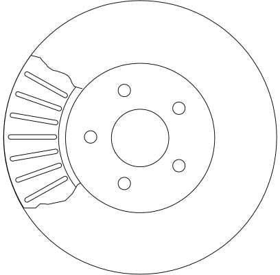 Disc frana DF4147 TRW