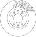Disc frana DF6657 TRW