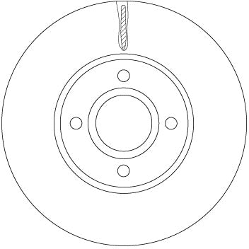 Disc frana DF6898 TRW