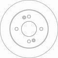 Disc frana DF6949 TRW