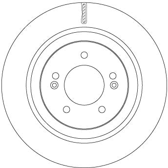 Disc frana DF6959 TRW