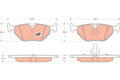 set placute frana,frana disc GDB1344 TRW