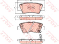set placute frana,frana disc GDB2242 TRW