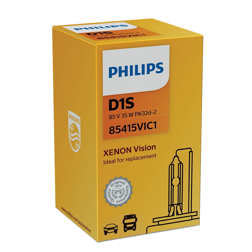 Bec Xenon Philips D1S Vision 85V 35W PK32d-2 - 11426846