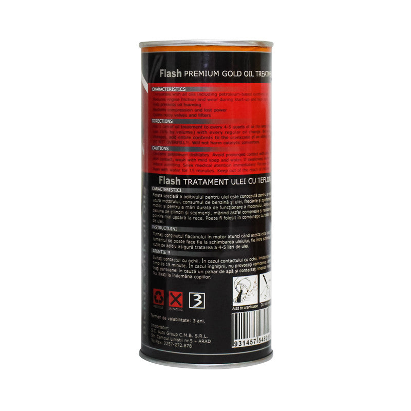 Aditiv tratament motor FLASH Premium 400 ml MTR - 12132644