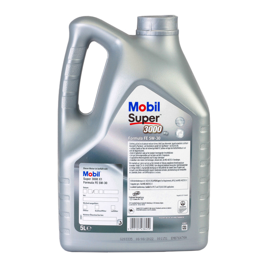 Ulei motor Mobil Super 3000 X1 Formula Fe 5W30 5L - 2214019