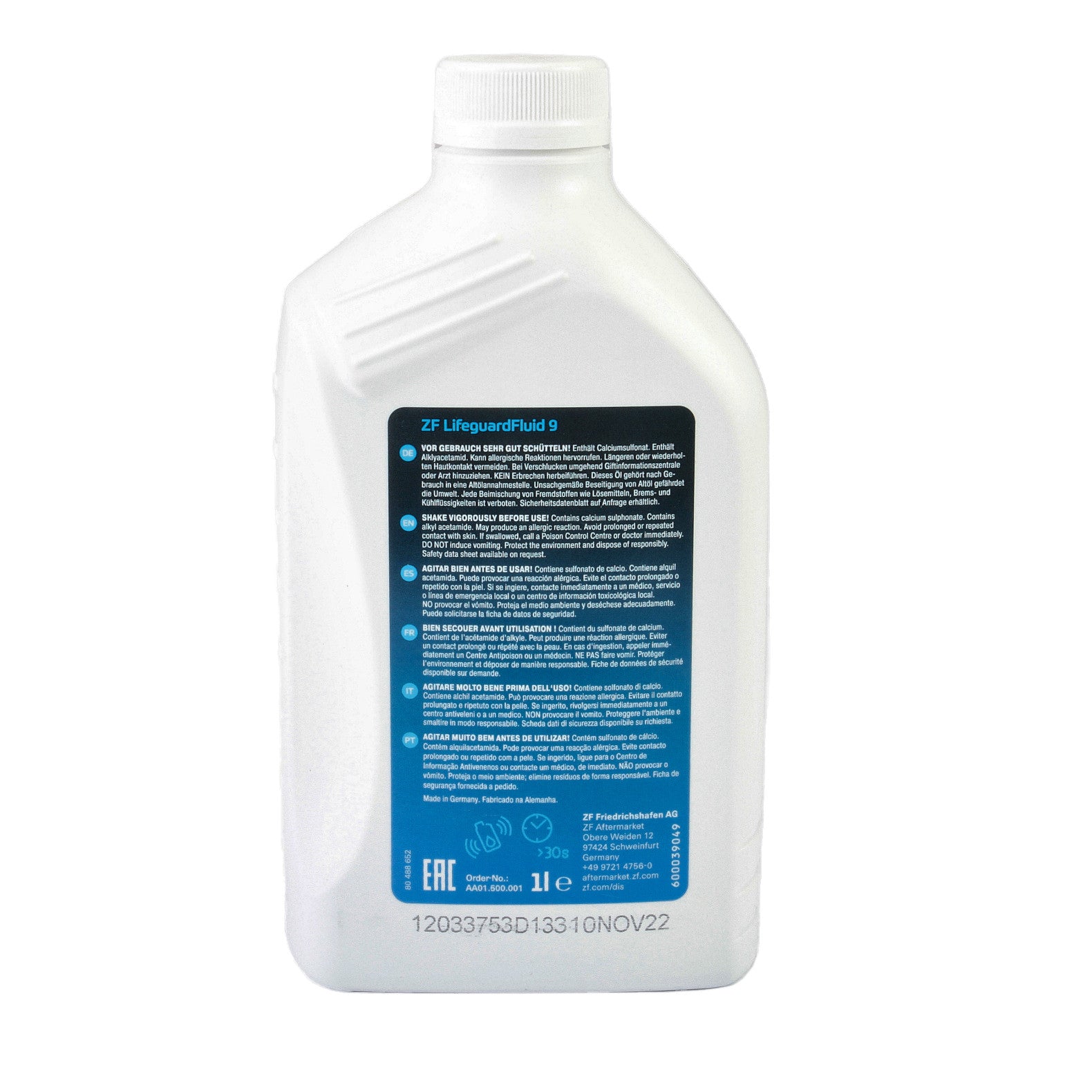 Ulei cutie automata ZF Lifeguard fluid 9 1L - 12188691