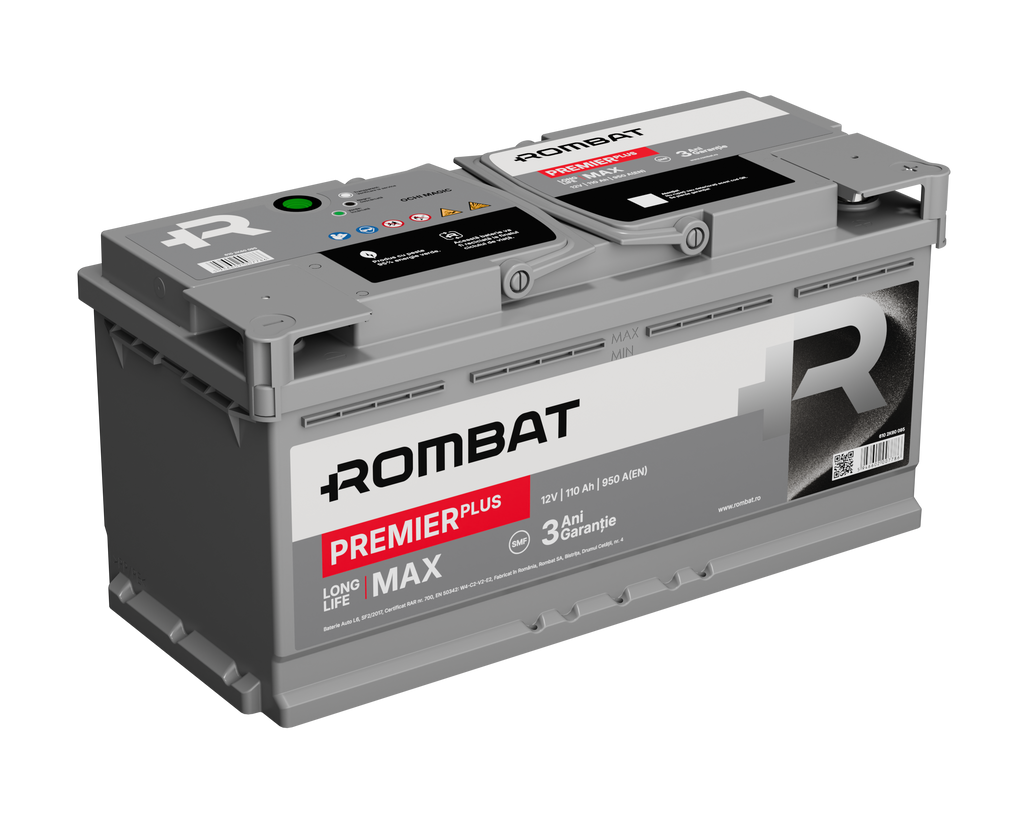 Acumulator Rombat Premier PLUS 110Ah - 6102K60095