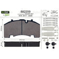 Set placute frana,frana disc 882209 VALEO