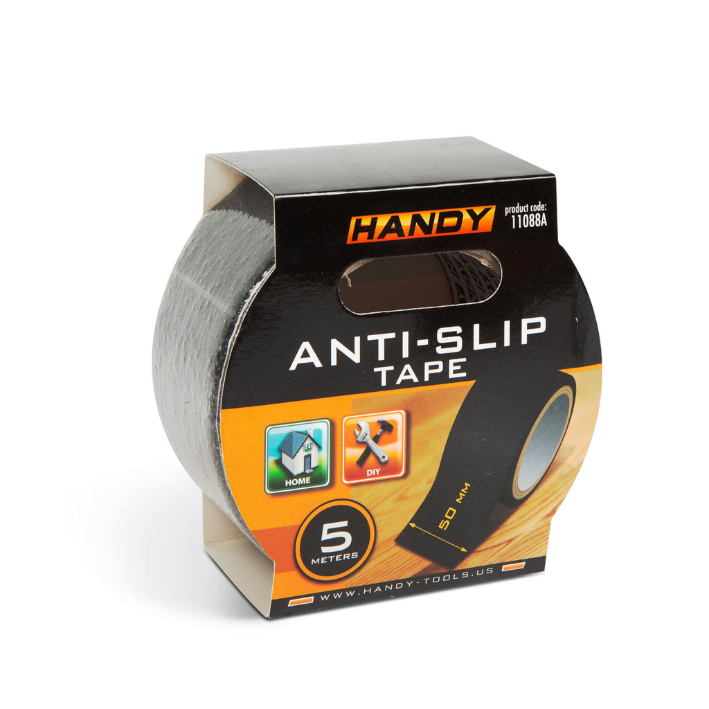 Banda adeziva, antiglisanta - 5m x 50 mm - negru Carguard - 11088A