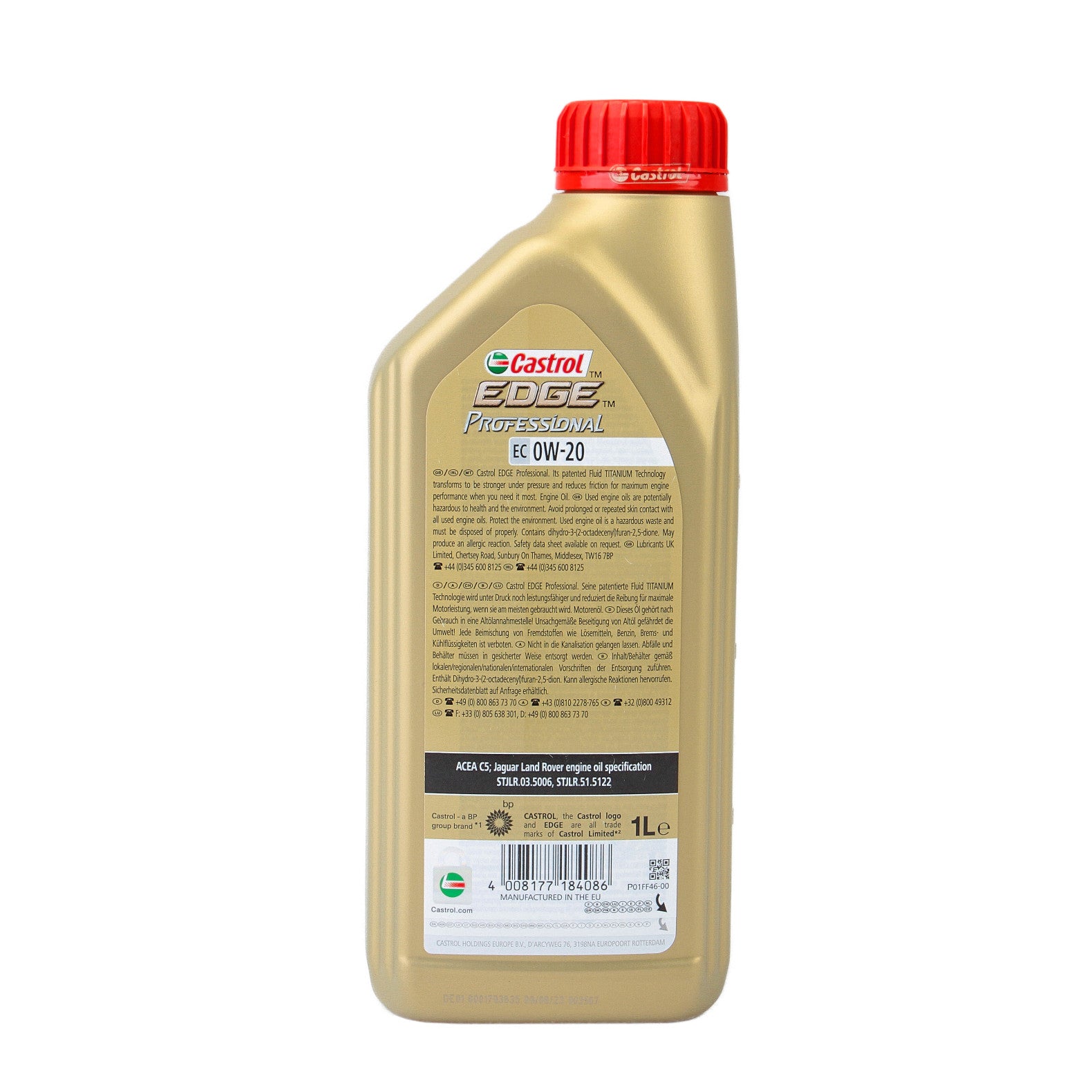 Ulei motor Castrol Edge Prof.EC 0W20 (Jaguar) 1L - 11462592