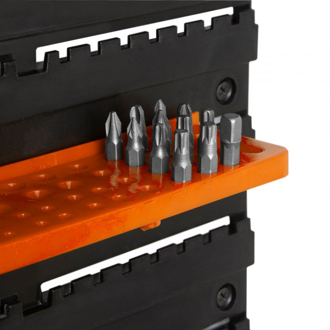 Organizator de perete, suport pentru scule - 2 plăci - 475 x 272 x 115 mm Carguard - 10943
