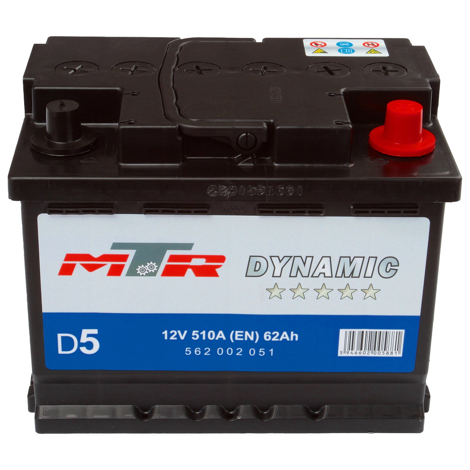 Acumulator MTR Dynamic 62 Ah - 11462425