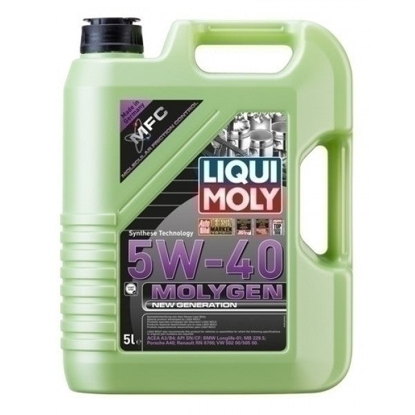 Ulei motor Liqui Moly Molygen New Generation 5W40 (8536) 5L - 11-647-857