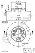 Disc frana 08.9136.11 BREMBO
