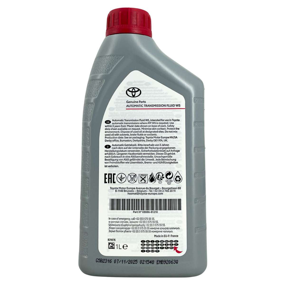 Ulei Transmisie Automata Rosu Atf Dexron Iii 1L 0888680506 - RevizieAutoMoto