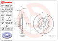 Disc frana 09.5802.21 BREMBO