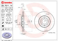 Disc frana 09.7011.11 BREMBO