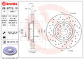 Disc frana 09.9772.1X BREMBO