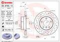 Disc frana 09.9793.1X BREMBO