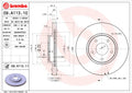 Disc frana 09.A113.11 BREMBO