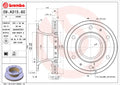 Disc frana 09.A315.60 BREMBO