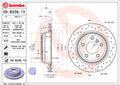 Disc frana 09.B338.1X BREMBO