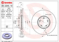 Disc frana 09.C243.10 BREMBO