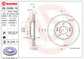 Disc frana 09.C249.11 BREMBO