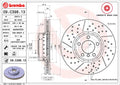 Disc frana 09.C398.13 BREMBO