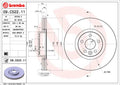 Disc frana 09.C522.11 BREMBO