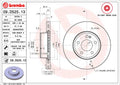 Disc frana 09.D525.13 BREMBO
