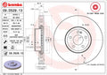 Disc frana 09.D529.13 BREMBO