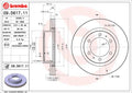 Disc frana 09.D617.11 BREMBO