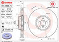 Disc frana 09.D895.13 BREMBO