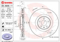 Disc frana 09.D939.11 BREMBO
