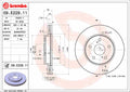 Disc frana 09.E229.11 BREMBO