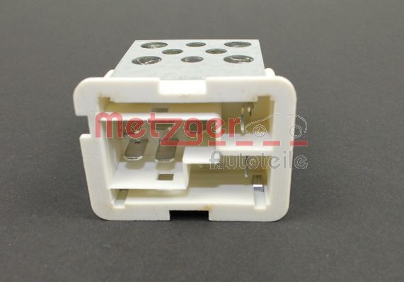 Rezistor, ventilator habitaclu 0917048 METZGER
