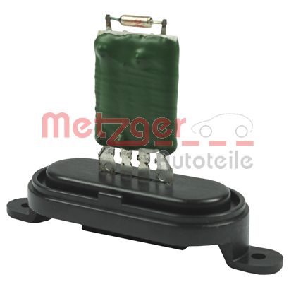 Rezistor, ventilator habitaclu 0917066 METZGER