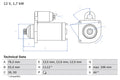 starter 0 986 024 100 BOSCH