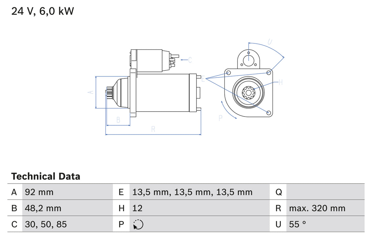 starter 0 986 025 900 BOSCH