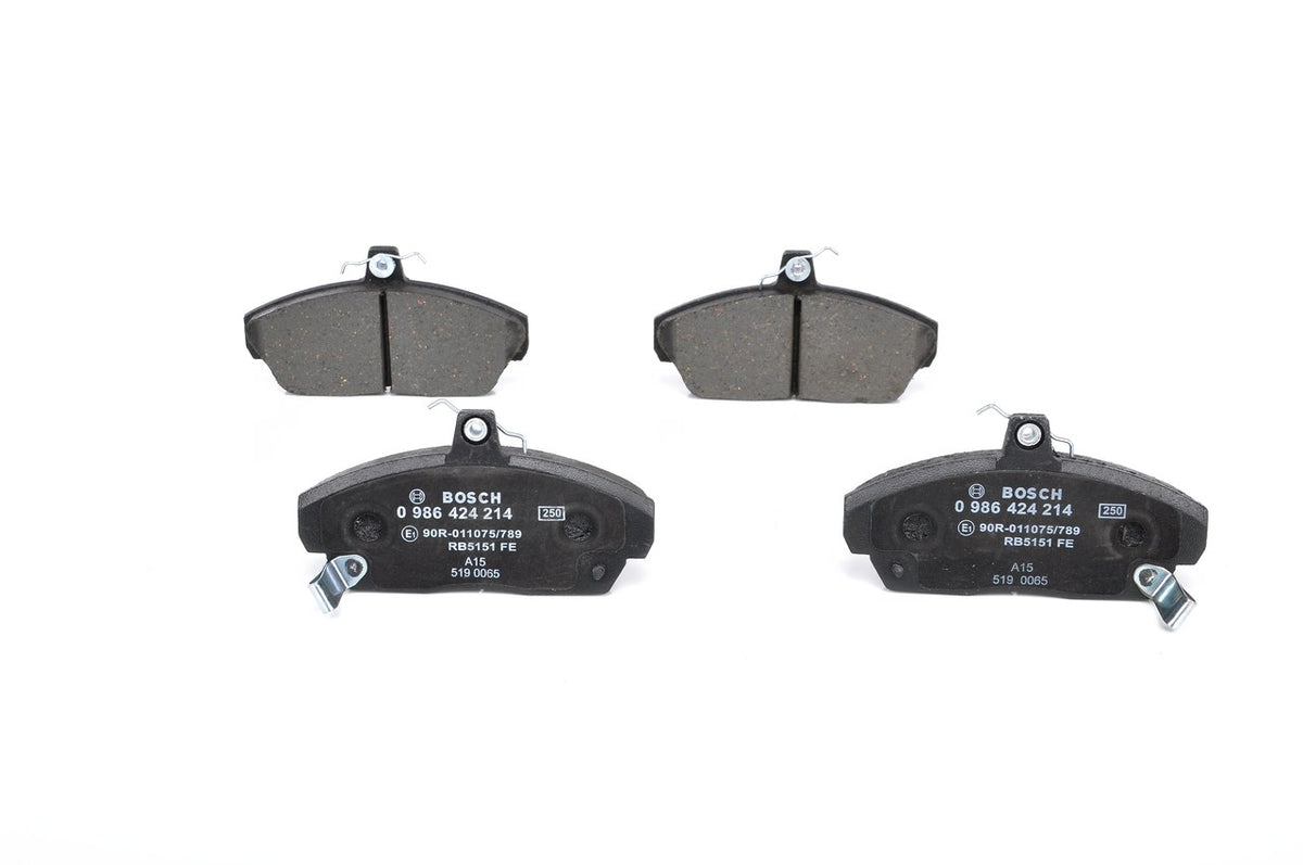 set placute frana,frana disc 0 986 424 214 BOSCH