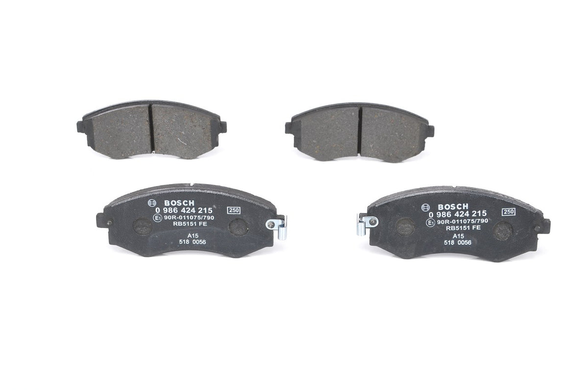 set placute frana,frana disc 0 986 424 215 BOSCH
